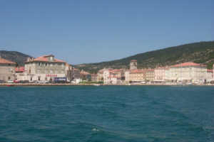 the city of Cres, Croatia 